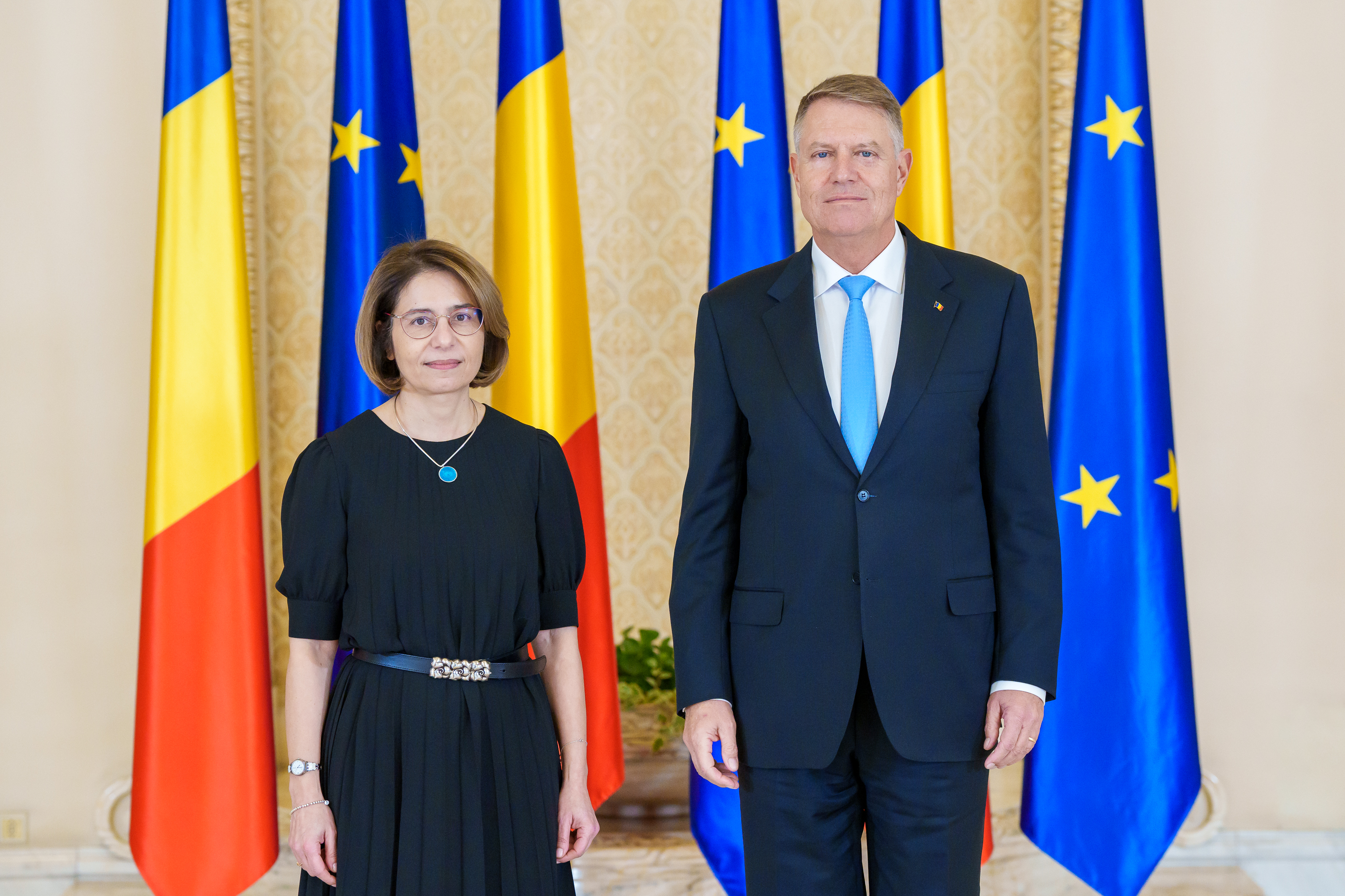 New Ambassador of Greece to Romania, Lili Evangelia Grammatika, presented her credentials to the President of Romania, Klaus Iohannis, on 22nd January, 2024